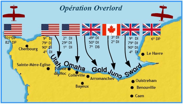 Normandy and D-DAY landing beaches  Euroscope